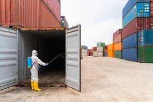 Фумигация и дегазация в контейнерах