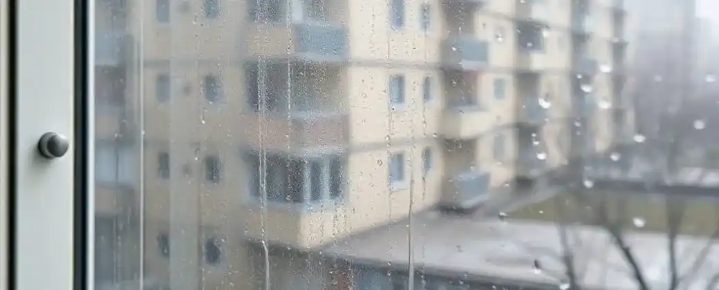 Конденсат на окне — частая причина плесени на откосах